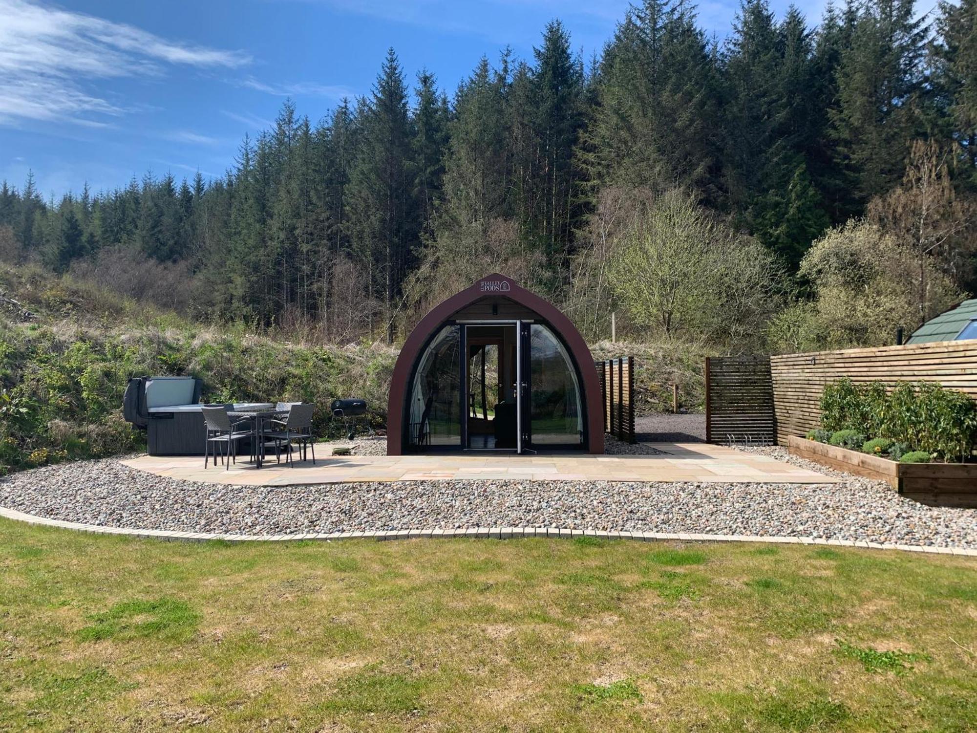 Villa Tawny Owl Pod With Hot Tub Oban Exterior foto